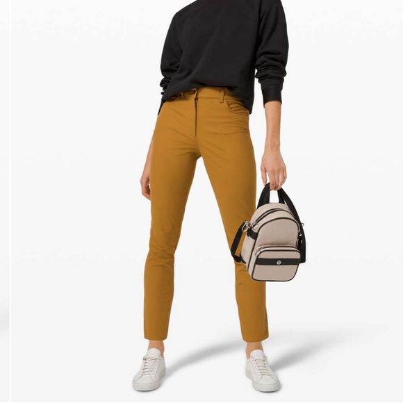 lululemon athletica “City Sleek 5 Pocket 7/8 Pants, Size 10 - Picture 1 of 13